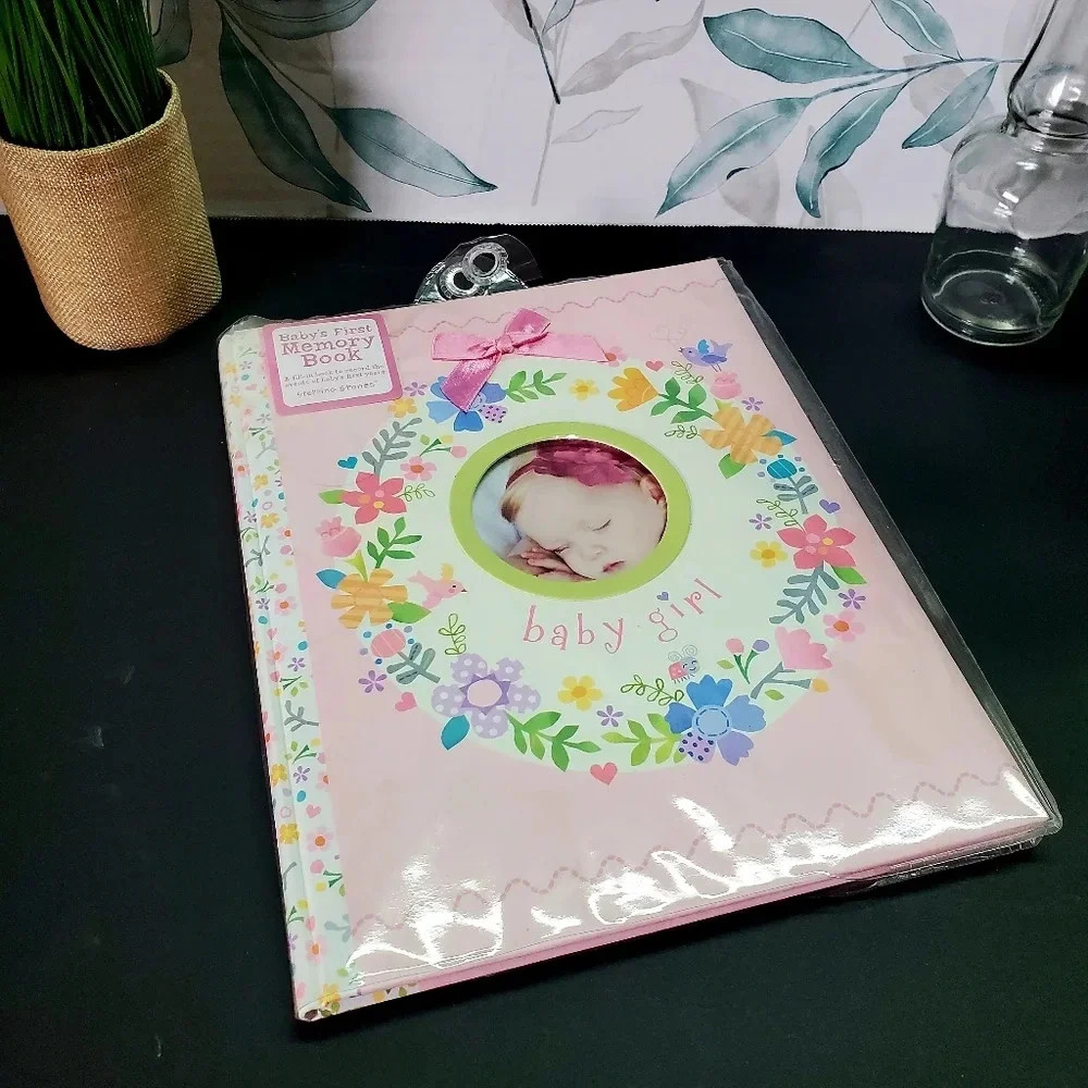 Baby Girl Baby Book in Pink